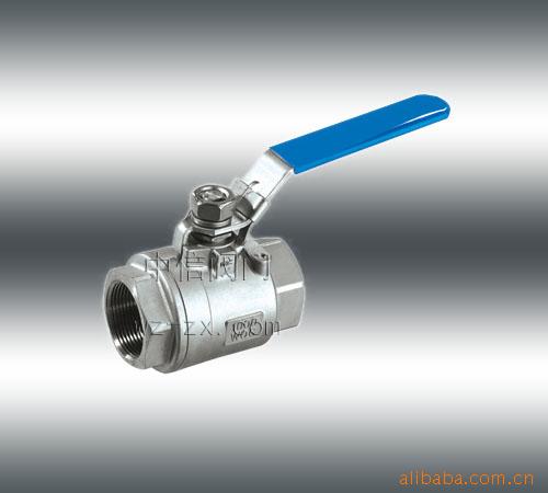 供应两头内螺纹二片式cf8球阀厂家直销