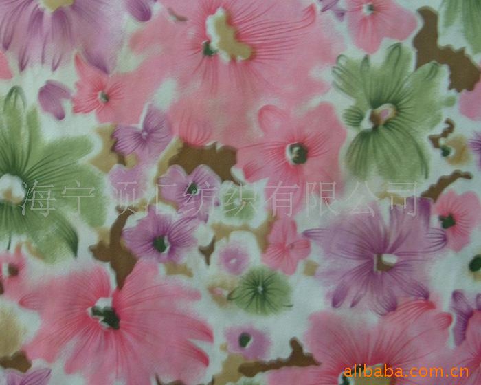 供应涤氨印花汗布，锦氨印花汗布，人棉氨纶印花汗布