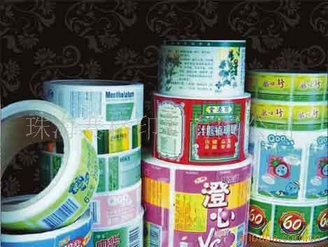 珠海不干胶标签印刷(图)