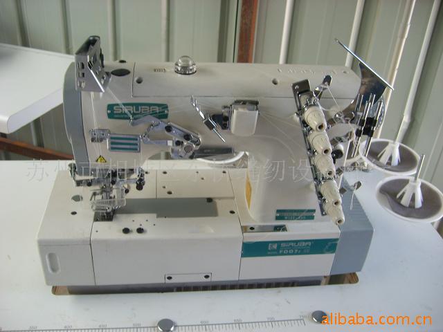 供应缝纫机，九成新银箭（SIRUBA）绷缝机