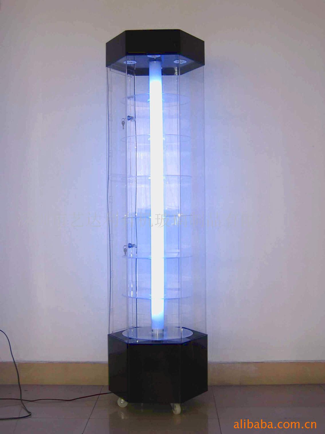 供应有机玻璃旋转展台 有机玻璃旋转式展示柜 展架