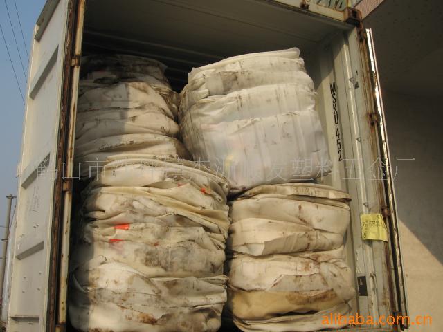P0废塑料,HDPE透明吨装大桶废塑料,HDPE废塑料