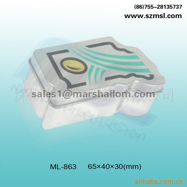 供应马口铁异形罐、糖果盒、玩具罐