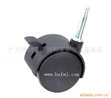 供应脚轮,长杆脚轮,万向轮/1.5寸带刹长杆脚轮