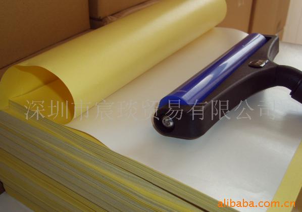 供应粘尘纸本 无尘纸本 硅胶滚筒配套纸本 除尘纸本 高粘除尘纸本