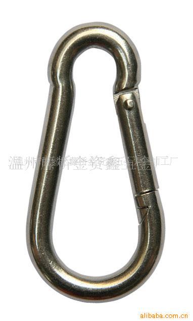 供应弹簧钩5299c型葫芦钩爬山钩高强度免费样品极速发货