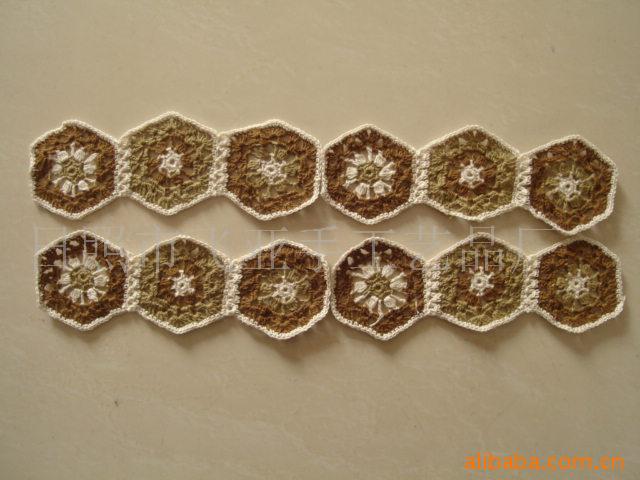 供应棉线花边．手钩衣领花边．可按要求加工定做