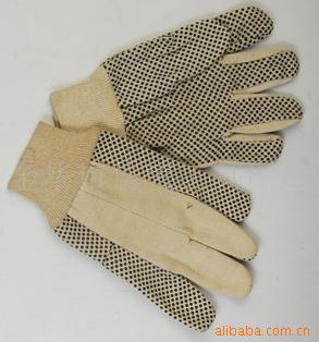 优良直供供应帆布斜纹手套 劳保手套 帆布手套批发 品质保证