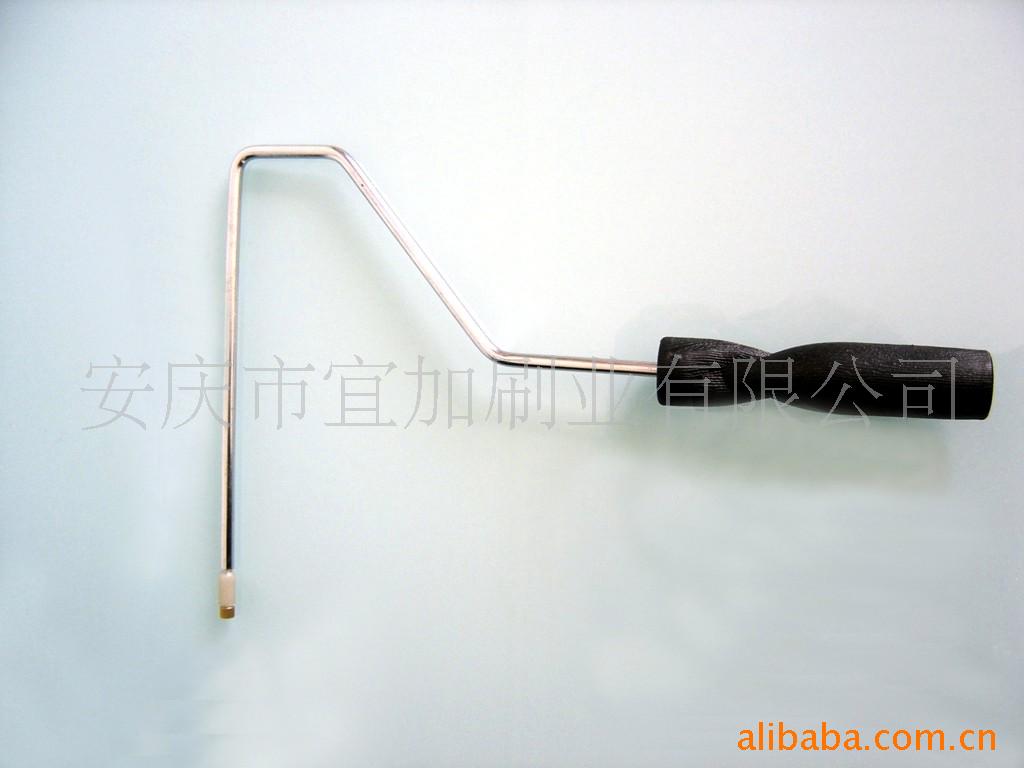 供应2-8寸猪鬃滚筒刷弹簧刷即插支架