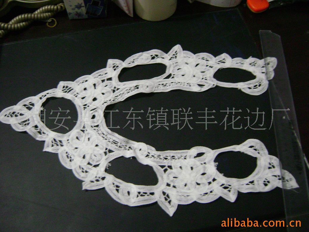 供应全棉手摇花边/手钩花边/中国结