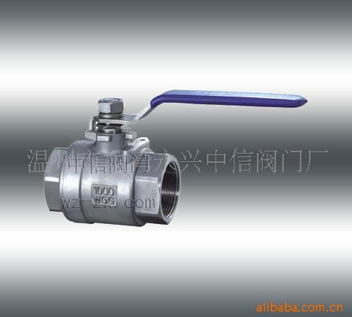 供应丝口二片式CF8M球阀 丝扣两片式球阀 内螺纹球阀 不锈钢球阀