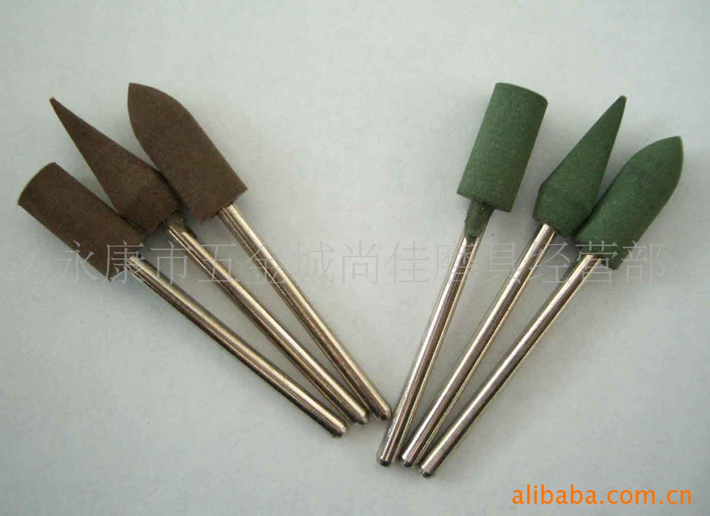 供应6支橡胶磨头、橡胶（加麻）磨头