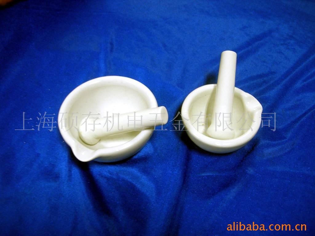 供应氧化铝陶瓷研钵，刚玉陶瓷研钹，刚玉瓷钵（图）(图)