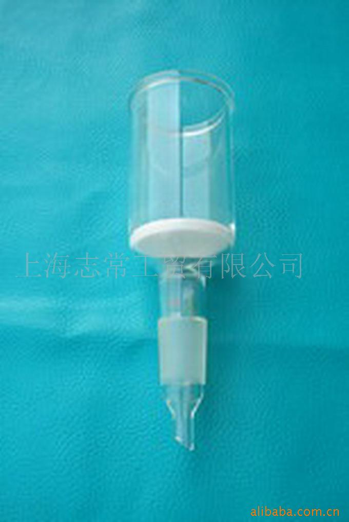 供应玻璃仪器  砂芯漏斗 砂芯抽滤漏斗 上海厂家直供砂芯漏斗
