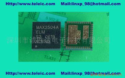 供应完备的蜂窝基带至RF发送器MAX2504AEL