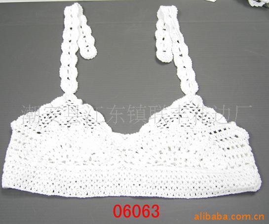 供应全棉手钩花边领花/手摇花边/中国结