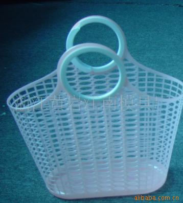 厂家直销日用五金精密塑料购物篮模具 塑料篮子模具