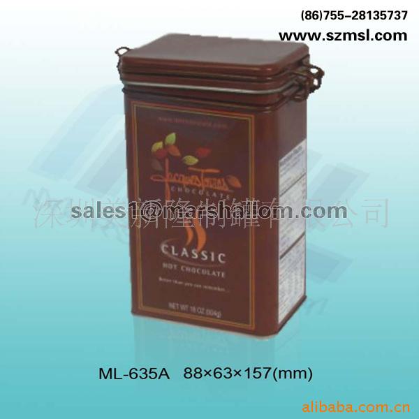 厂家定制马口铁咖啡罐包装 密封型铁罐包装
