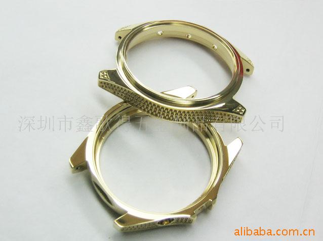 时尚饰品电镀加工不易褪色 耐磨的不锈钢表真空镀膜加工