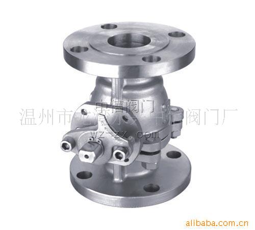 供应美标两片式法兰高平台球阀 片式球阀 不锈钢球阀