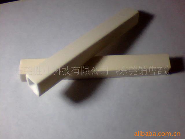 扁平陶瓷管 方形陶瓷管 陶瓷堵头 探头管 盲孔管