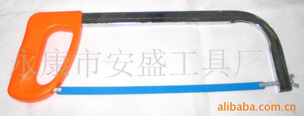厂家直销迷你钢锯弓 供应塑柄方管钢锯架 钢管制固定式手锯弓