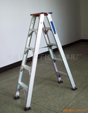 供应大连鱼龙牌梯子 2米铝合金A字梯 人字梯 A字梯批发定制
