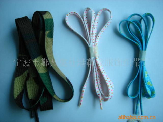 厂家供应运动鞋带可印字印花鞋带多元化鞋带