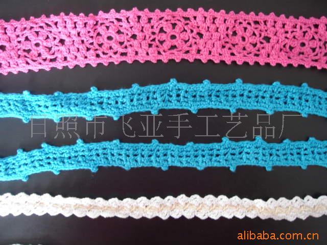 供应手勾花边。棉线花边。棉线衣领花边。款式新，品种全可定做