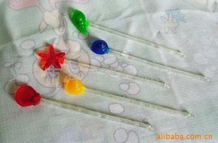 Factory Direct Plastic Stirring Stick Various Cartoon Shapes PS Bartending Stirring Stick