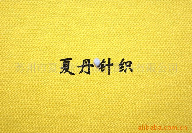 双丝光珠地网眼布供应(图)，精梳棉长绒棉PIMA棉POLO衫面料