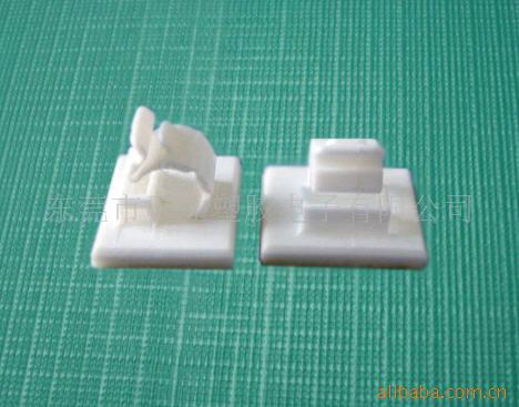 电线固定座 背胶固定座 粘贴式固定束线夹 理线器 可订货生产