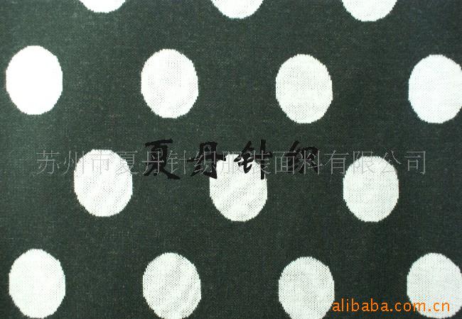 双面提花布供应(图)，混纺，电脑提花，涤纱，精梳棉，双面提花