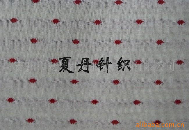 双面提花布供应(图)，混纺精梳棉涤丝，电脑提花单双棉提花