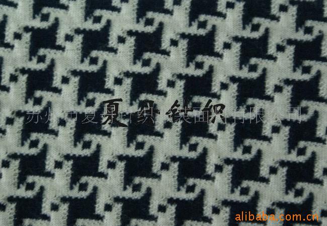 千鸟格（双面）面料供应(图)，混纺涤纱精梳棉PIMA棉长绒棉双面