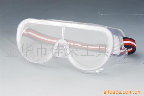 眼部防护 工厂批发PVC防护眼镜 防冲击防灰尘护目镜 塑料透明眼镜