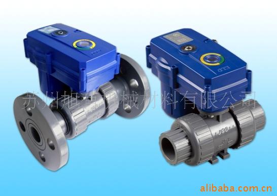 供应CPVC UPVC电动阀门 UPVC电动球阀