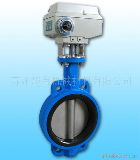 供应铸铁电动蝶阀 铸铝 不锈钢