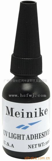 供应UV无影胶MeiniKe无影胶玻璃粘结玻璃UV胶