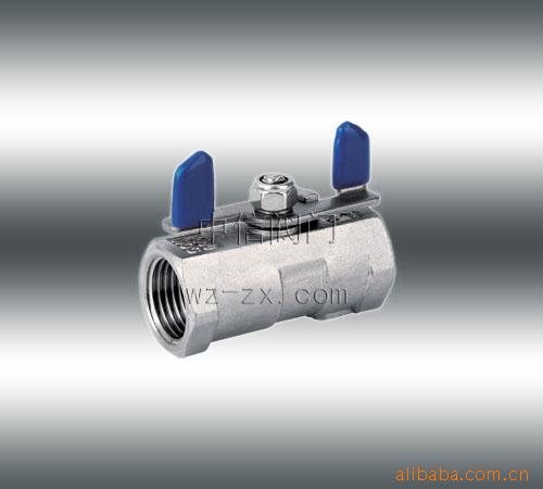 供应一片式蝶形手柄球阀