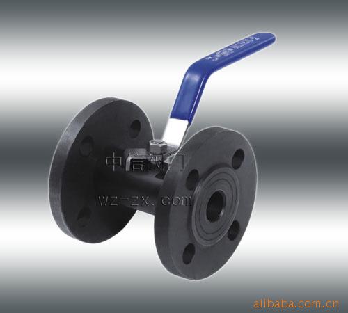 供应广式碳钢法兰球阀