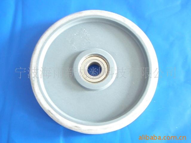 供应TPE灰色永久导电脚轮料