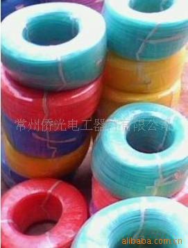 PVC空白套管标号管字码管线标管彩色号码管