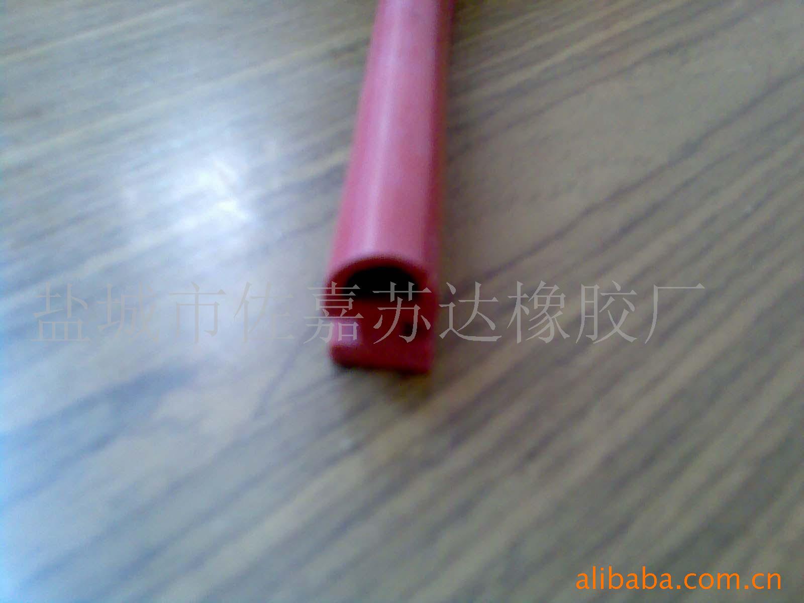 红色异型硅胶条 硅胶密封条 硅胶条