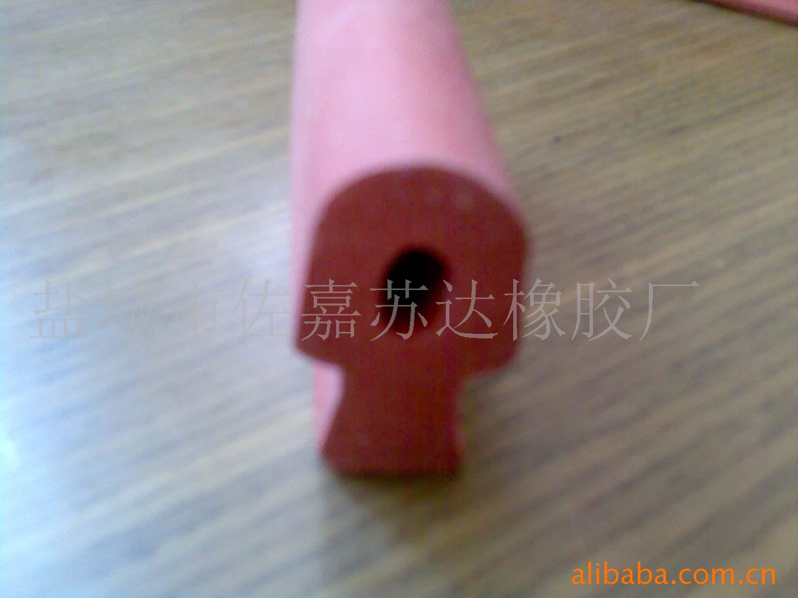 红色异型硅胶条 硅胶异形密封条