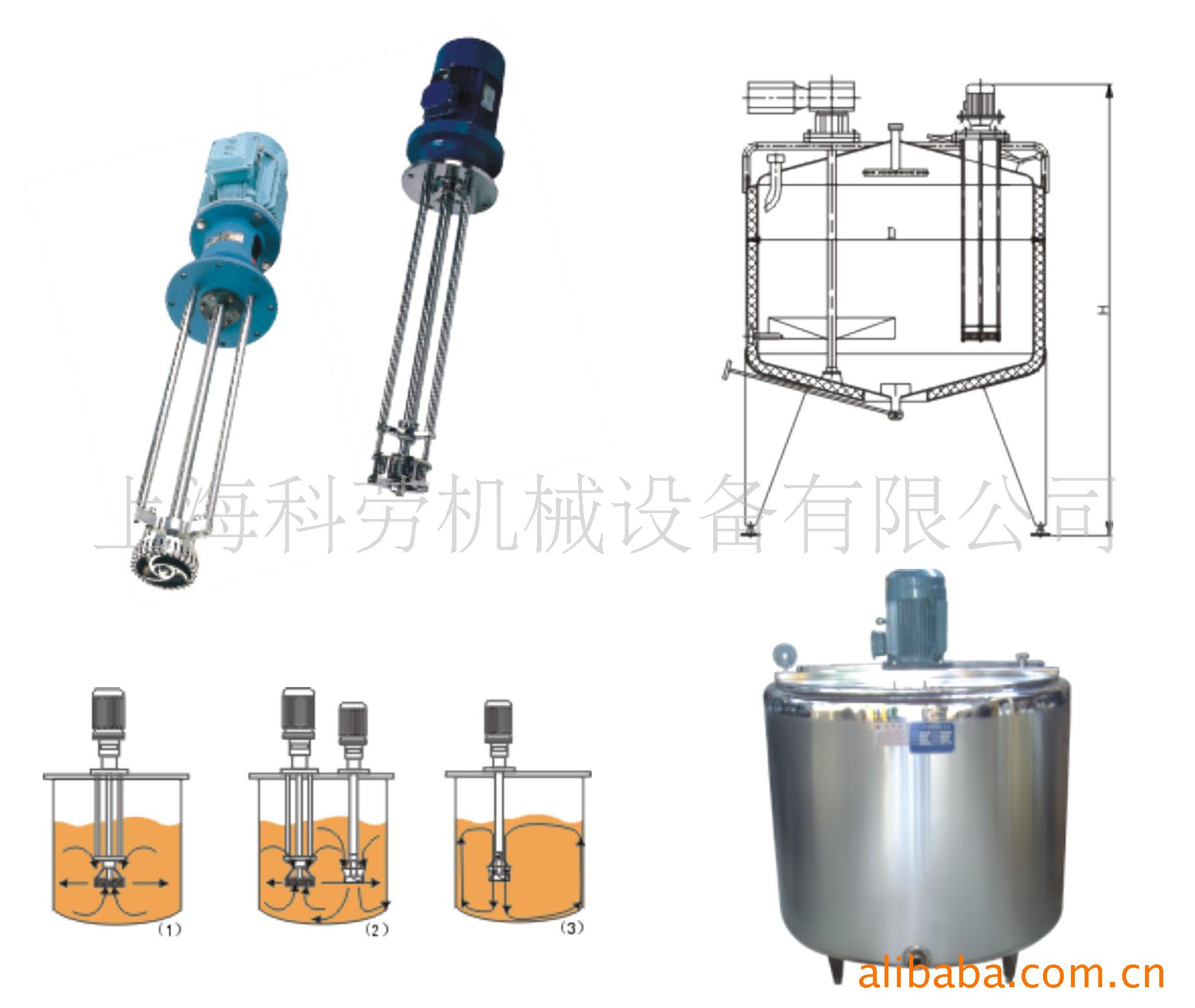 供应上海科劳高剪切乳化机、乳化罐