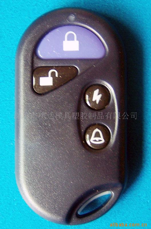 供应 遥控器外壳 四按键 新款防水 黑色 颜色可选 工艺可选