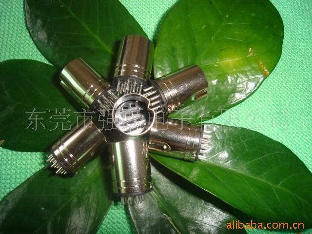 供应大DIN13PIN公头同轴连接器接头