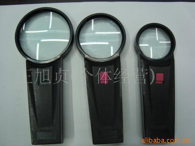 供应带灯放大镜 放大镜 光学用品 办公用品