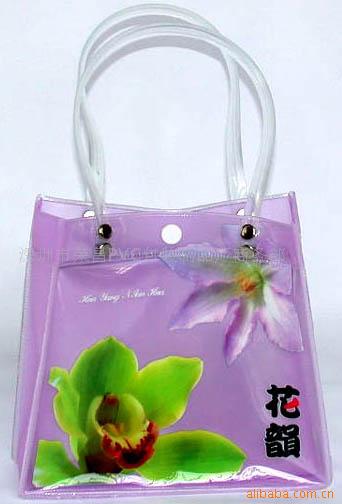 PVC购物袋pvc礼品袋，深圳PVC软胶袋深圳PVC电压袋防水手提塑料袋